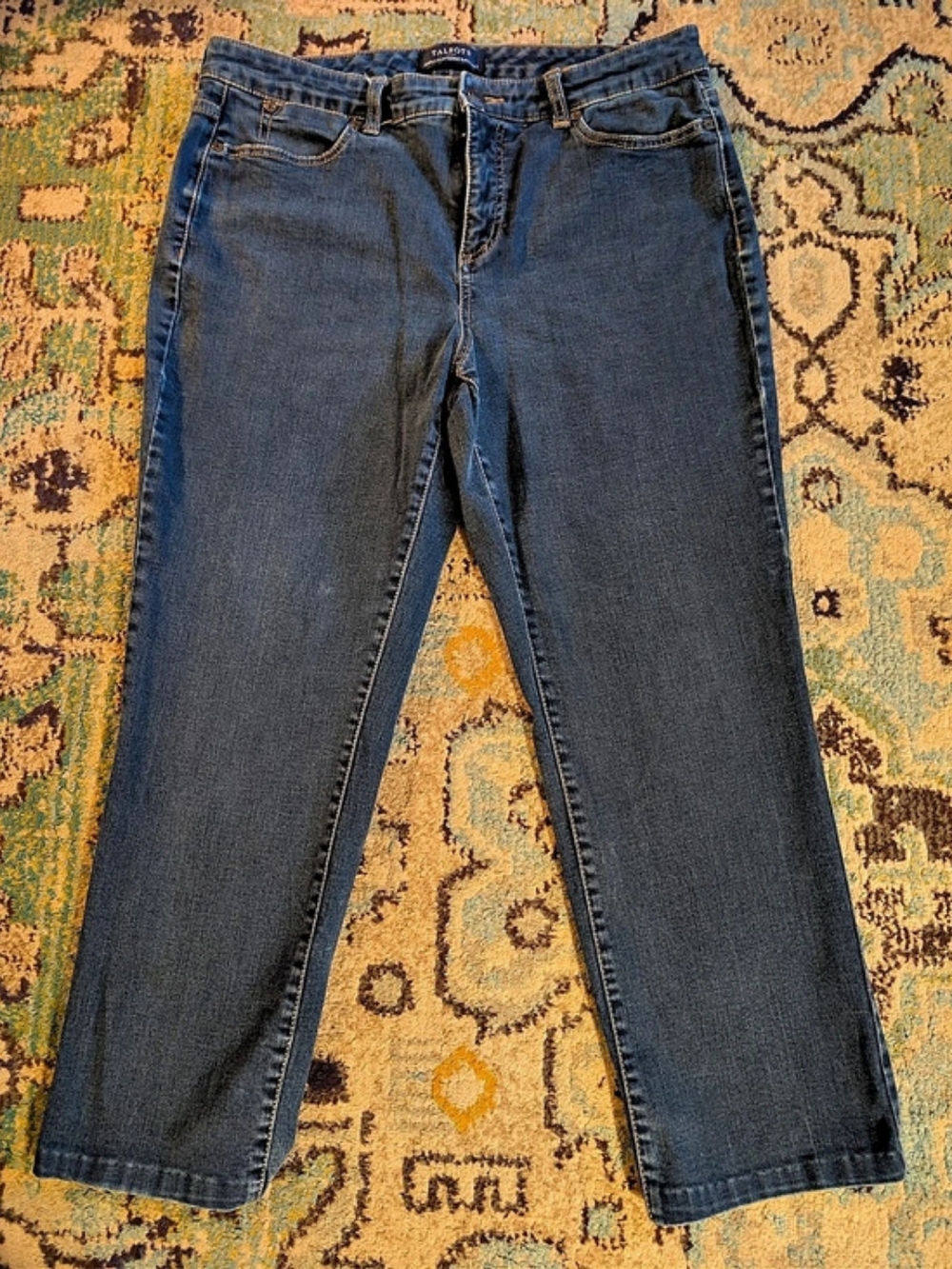 Talbots Simply Flattering Curvy Jean Capris